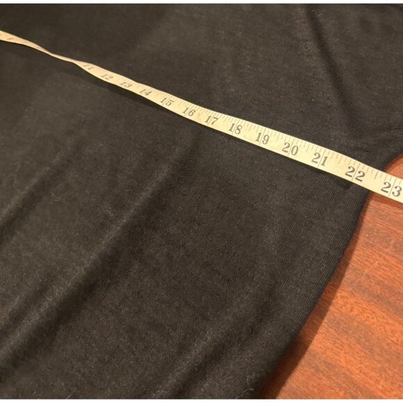 Wilfred Free Oversized Black Knit Tunic Sweater Dress Women's Size Large - Picture 12 of 12